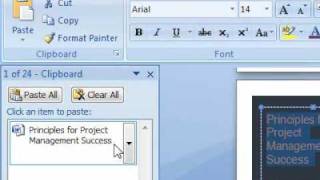 How to use the Office clipboard task pane screenshot 5