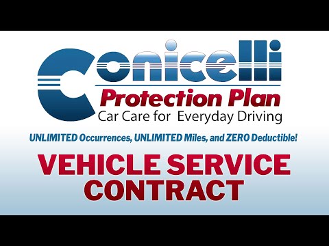 Conicelli Protection Plan: VEHICLE SERVICE CONTRACTS