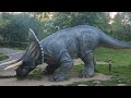 Динозавры в натуральную величину. Прогулка в парке динозавров.