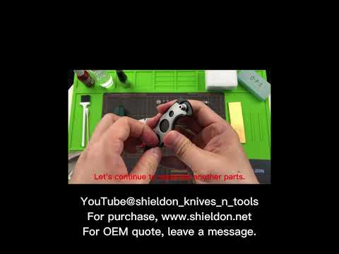 Shieldon Gambit Disassembly: Liners and Pivot Inspection | OEM/ODM Knives + Free Quote & Renderings