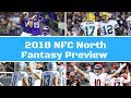 2018 NFC North Fantasy Football Preview