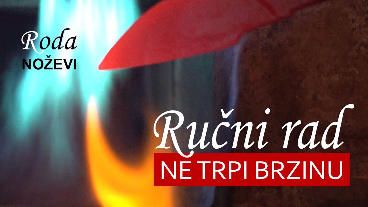 Ručni rad ne trpi brzinu - Nožar Milan Radičević - Emisija ZVUCI PRIRODE