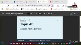 CompTIA Security+ Live - Access Management