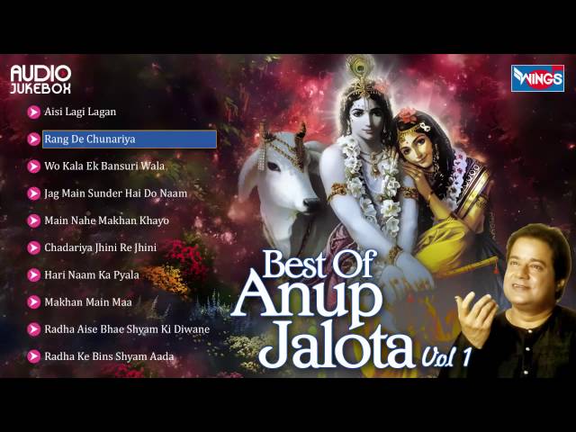 10 Anup Jalota Bhajans | Hindi Non Stop Bhajan Sandhya | Anup Jalota Songs - sai aashirwad class=