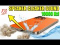 Sound To Remove Water From Phone Speaker | 4 Minute Deep Clean 🔊