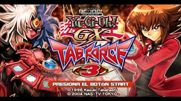 Yugioh gx tag force 3 parte 1 Jaden Yuki