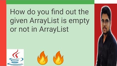 How do you find out the given ArrayList is empty or not in ArrayList || in hindi || Shyam Sundar