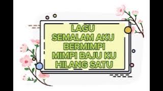 LAGU DANGUT LAMA, SEMALAM AKU BERMIMPI, MIMPI BAJU KU HILANG SATU DANGDUT' INDONESIA