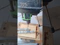 Membuat lubang holo untuk penyambungan Track Saw #woodworking #diy #tracksaw #carpentry #project