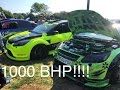 1000 BHP FOCUS RS | Massive Turbos And Screamer Pipes | Ford TakeOver Meet