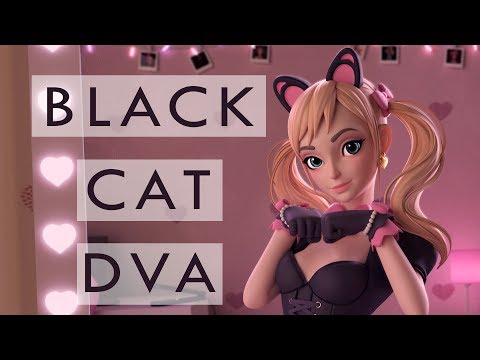 Black Cat Cosplay - Zbrush Timelapse