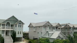 Banner Planes Airplanes Helicopters Boats And A Jet Plane On A Sunny Tuesday In Corolla NC