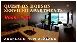 Quest On Hobson Serviced Apartments, Auckland, New Zealand #4starhotel #roomtour #aucklandnewzealand