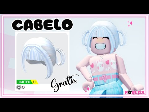 CABELO LIMITED GRATIS AGORA NO ROBLOX 