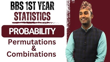 Permutations and Combinations in Nepali || BBS 1st year Statistics || Probability - Gurubaa