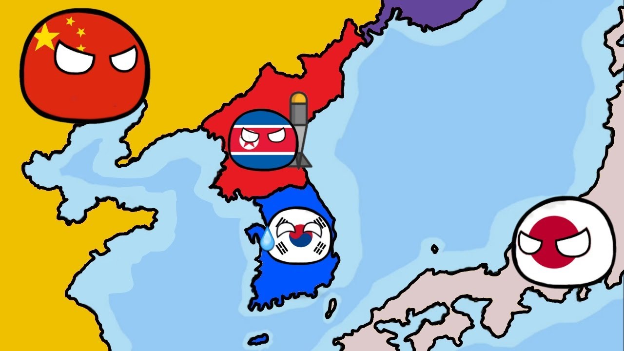History of Korea countryballs YouTube