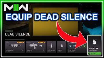 How To Equip Dead Silence In MW2 Beta