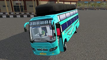 JAKHAR TRAVEL NEW LIVERY FOR PRAKASH BV MAXIMA NON AC SLEEPER BUS MOD BY IBS GAMING