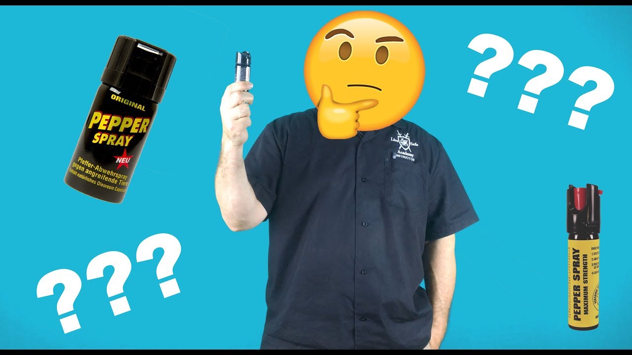 Pepper Spray Which Product Is Best For You? (See Description for