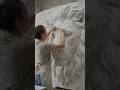 🦁 Giant Lion Wall Art Sculpture 😱🔥 | Amazing Stone Carving Art #Shorts#viral