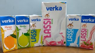 All Verka Lassi Review| Verka Nimbu Pani | Verka Mango Raseela Taste & Review