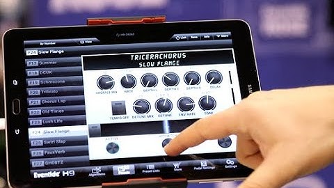 Eventide Tricerachorus Demo | NAMM 2020