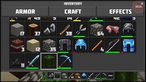 Raiding a base in (Planet of cubes)