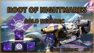 Solo Nezarec w/ Edge Transit Warlock | Season of The Wish (Destiny 2)