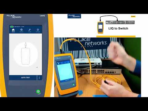 Live Demo of the LinkIQ Cable+Network Tester