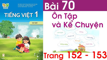 Tiếng việt lớp 1 kết nối tri thức bài 70
