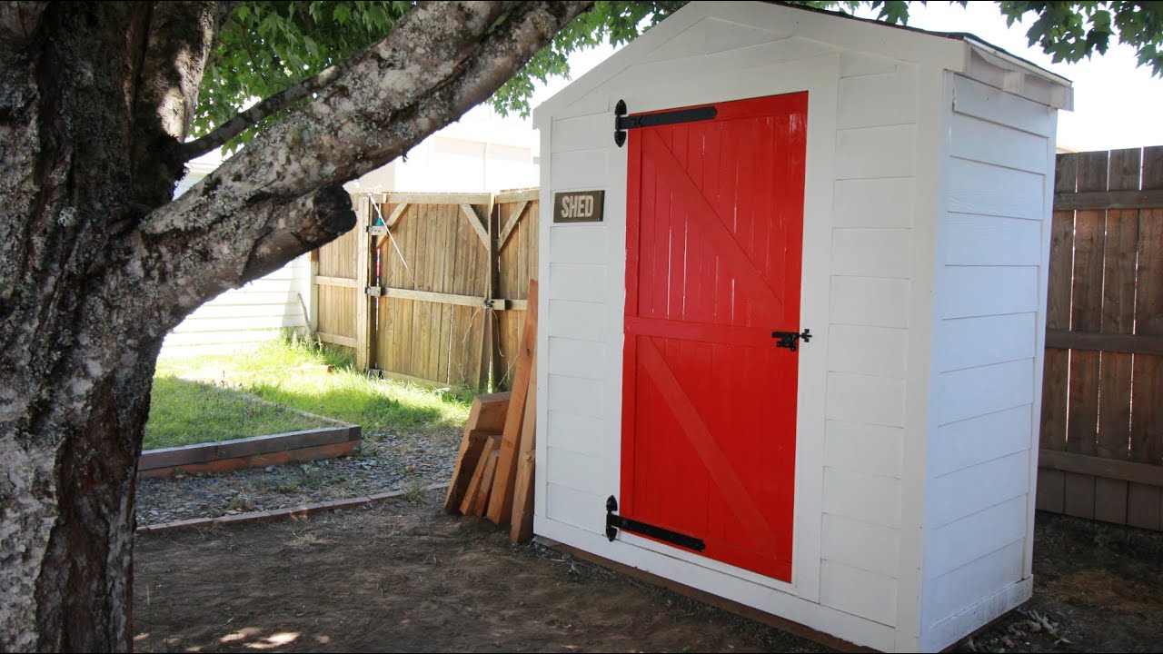 diy lawn & garden storage shed: part 2 darbin orvar