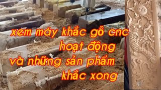 Máy khắc gỗ cnc, cận cảnh hoạt động của máy khắc gỗ ,sản phẩm gỗ khắc máy cnc -xưởng mộc nhỏ vlog