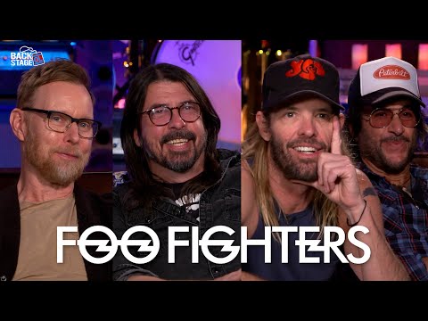 FOO FIGHTERS: Backstage with Dave Grohl, Taylor Hawkins, Nate Mendel & Rami Jaffee | Studio 666