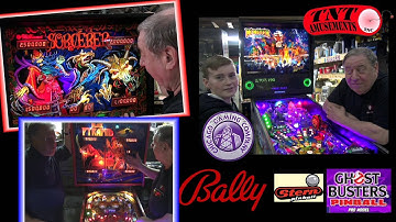 #1564 MONSTER BASH-GHOSTBUSTERS-SORCERER-BLACK PYRAMID-STTNG Pinball Machines-TNT Amusements