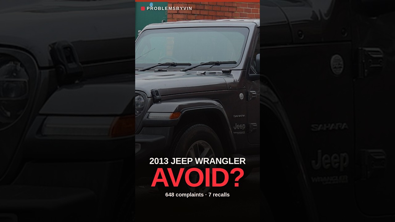 2013 Jeep Wrangler problems — video thumbnail