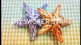 #12 DIY Wicker Star |Newspaper Weaved Stars |Christmas ornaments | #christmas #ornaments #papercraft