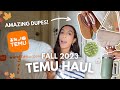 ✨HUGE FALL 2023 TEMU HAUL | insane dupes on a budget for fall fashion trends