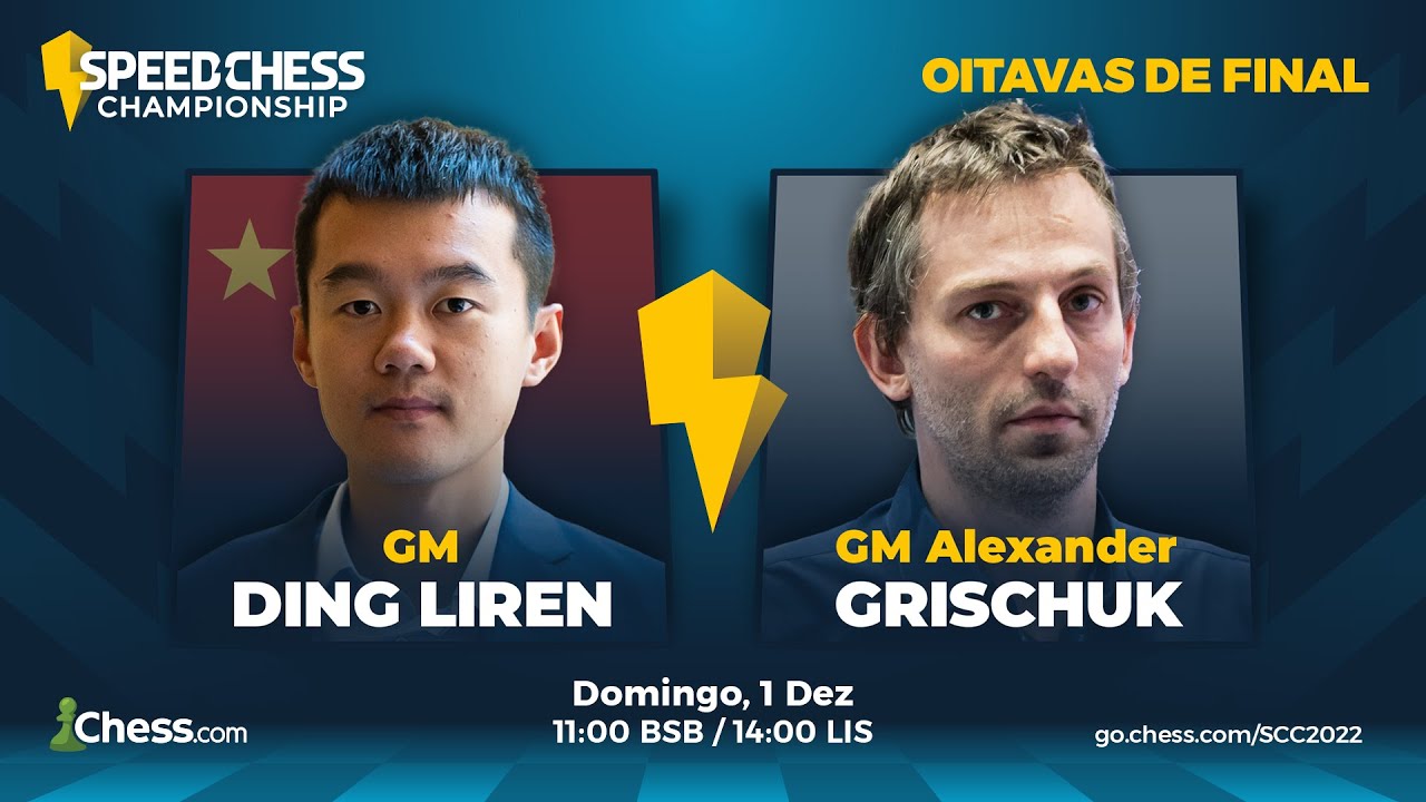 Ding derrota Grischuk em um match emocionante 