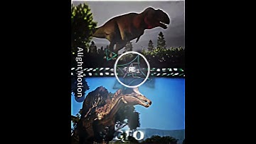 Giganotosaurus vs Saurophaganax | Collab with @Geoobrrrr #shorts #paleontology #edit #collab #fypシ