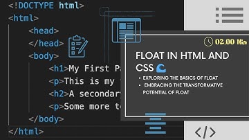 float 🎈 |  Floating into Layouts: An Introduction to Float in HTML and CSS 🌊