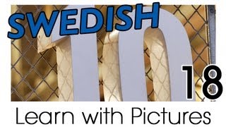 ⁣Learn Swedish Vocabulary with Pictures - Simple Numbers in Swedish