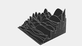 Mountain of Perlin noise. Draw by openFrameworks