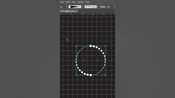 create dotted spiral pattern in illustrator #illustrator #logodesign