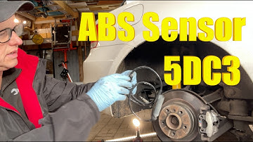 Bmw 1 Series Rear ABS Sensor Replacement E82 DSC ABS Fault 5DC3