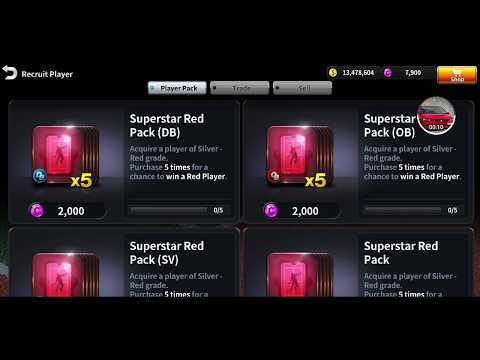 Pure Luck RED PLAYER from SuperStar Red PACK - Ultimate Tennis