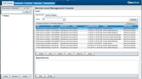 Creating a service target