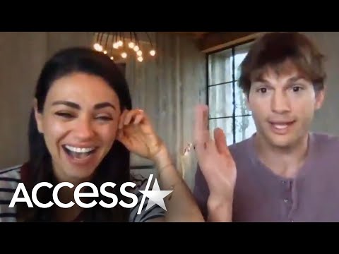 Ashton Kutcher Jokes Mila Kunis Is 'Cheating' w/ 'Bridgerton'