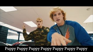 The Rise of The Pauls but every word is "Puppy"