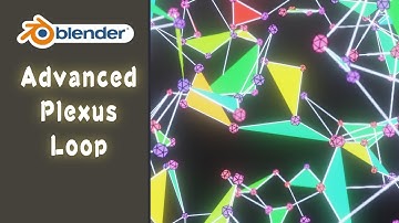 [Tut] Advanced plexus loop - blender animation nodes