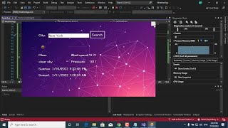 How to make a Weather App in Visual C# using free API - Robot cho mọi người image